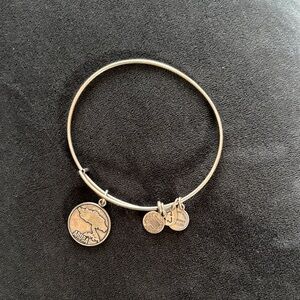 Alex and Ani Aruba Silver Charm Bracelet